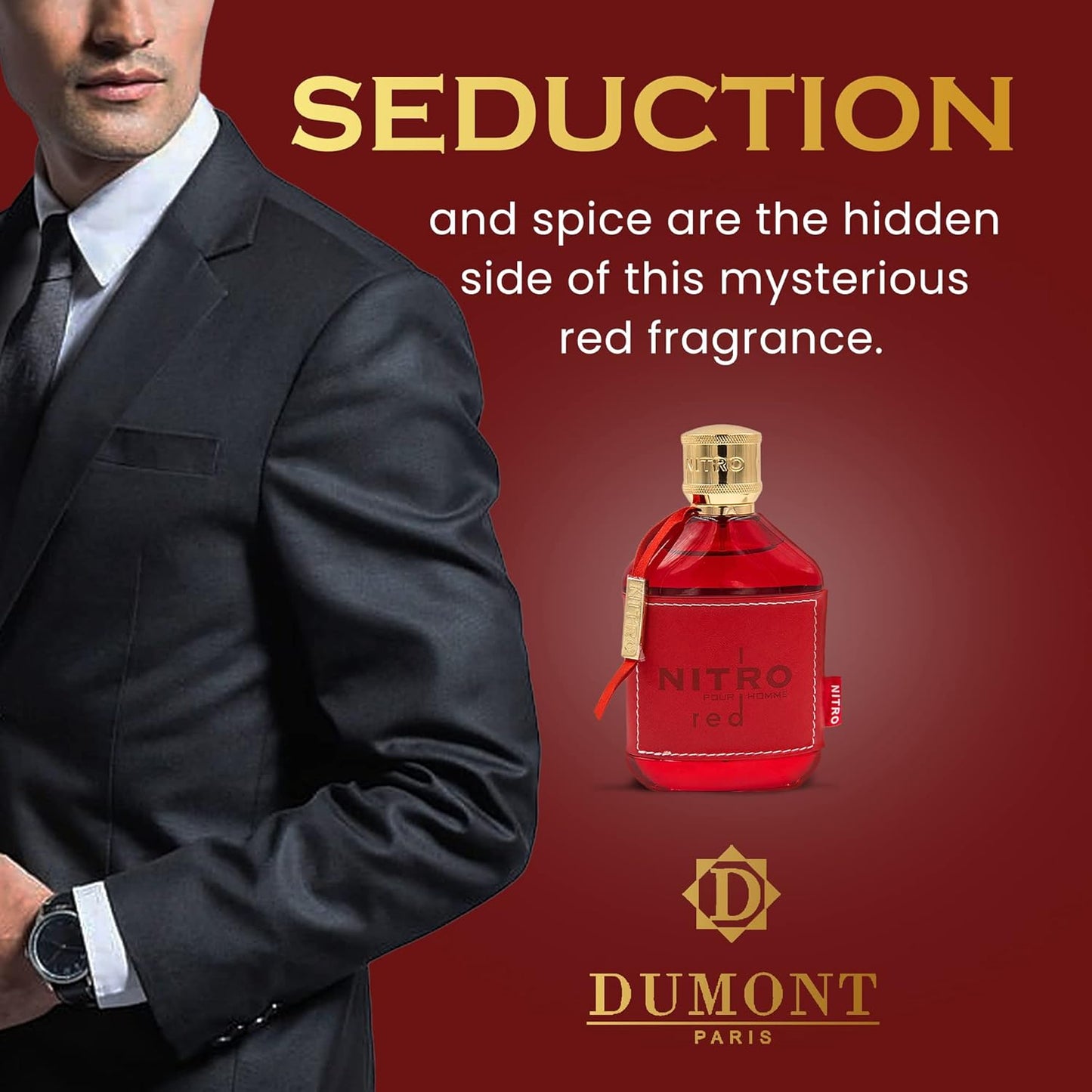 NITRO RED MEN EDP - 3.4oz by DUMONT