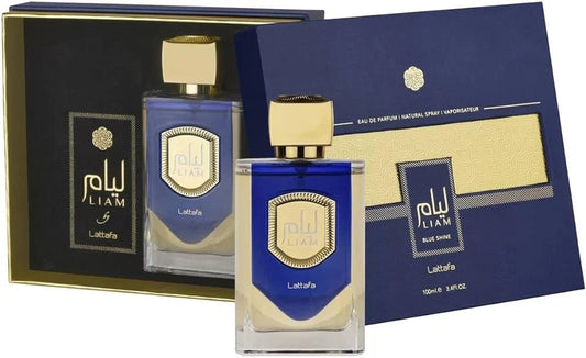 LIAM BLUE SHINE EDP - 100ML 3.40z BY LATTAFA